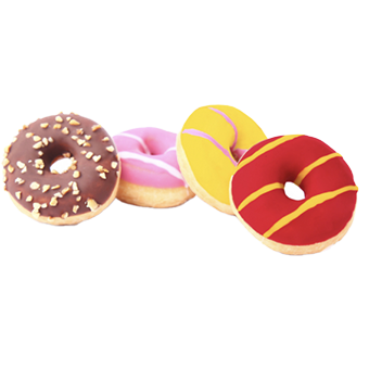 DONUT MIX FASHION DELILOOP DLF 66 GR (48 PZ PER CARTONE) - Délifrance