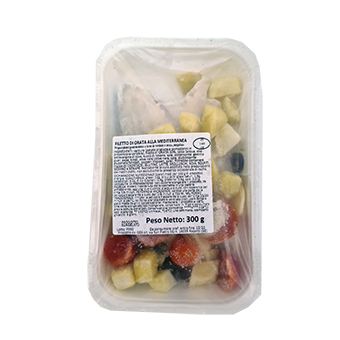 FILETTO DI ORATA ALLA MEDITERRANEA GR.300 (CT DA 16 PZ) - 