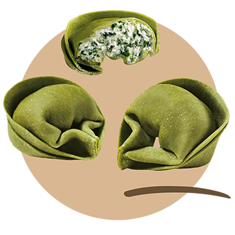 GRANTORTELLONE VERDE RICOTTA E SPINACI KG.3 - 