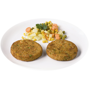 HAMBURGER "VEGETALI" PRECOTTI (GR.100 CAD.) KG.2 - 