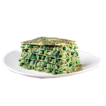 LASAGNE AL PESTO CON FAGIOLINI E PATATE BIO KG.2,5 - Surgital