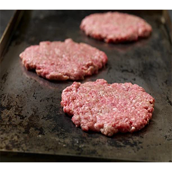 SMASHED BURGER DI BOVINO 98% CARNE SCHIACCIATO GR.80 KG.4 - 