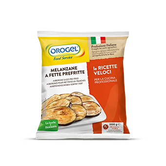 MELANZANE A FETTE PREFRITTE KG.1 OROGEL - 