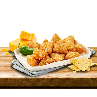 NACHO CHEESE BITE KG.1(CROCCHETE/FORMAGGIO/JALAPENO/PEP VERDE) - 