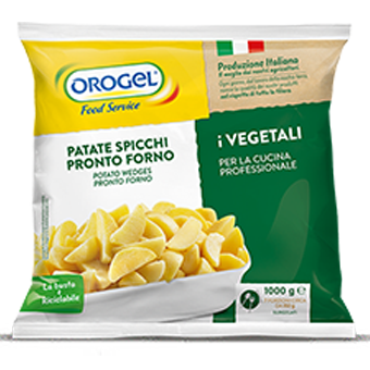 PATATE SPICCHI PRONTO FORNO KG.1 - 