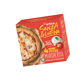 MINIPIZZE MARGHERITA SENZA GLUTINE E SENZA LATTOSIO (80Gx4) - 