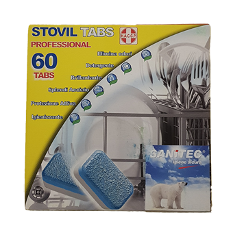 STOVIL TABS 60 PASTIGLIE "SANITEC" - Sanitec