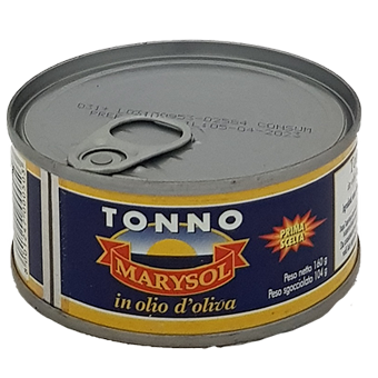 TONNO MARYSOL GR.160 IN OLIO OLIVA - 