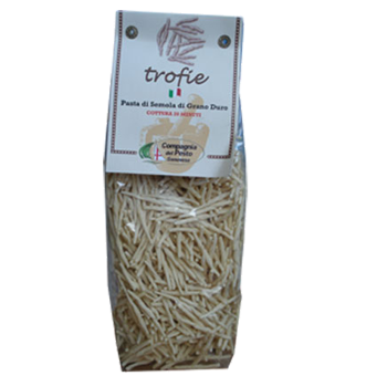 PASTA "COMPAGNIA DEL PESTO" TROFIE GR.500 - Compagnia del Pesto Genovese