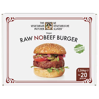 RAW NOBEEF BURGER KG.2.26 (20 PZ CIRCA) GELO - 
