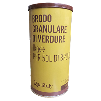 BRODO VERDURE GRANULARE KG.1 WELL N.2 QUALITALY - WELL