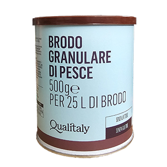 BRODO DI PESCE GRANULARE GR.500 WELL N.5 QUALITALY - WELL