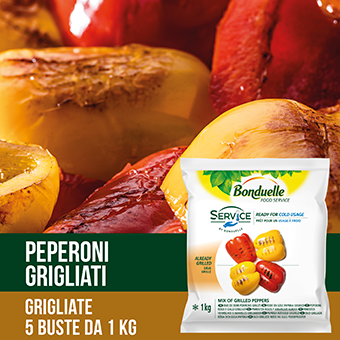 PEPERONI GRIGLIA BONDUELLE KG.1 - Bonduelle