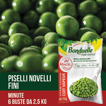 PISELLI FINI PRECOTTI A VAPORE BONDUELLE KG.2,5 - Bonduelle