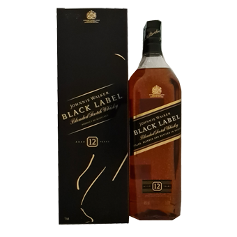 WHISKY JOHNNIE WALKER BLACK 12A. LT.1 - 